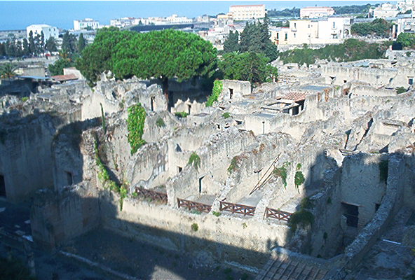 An overview of the Ercolano Scavi
