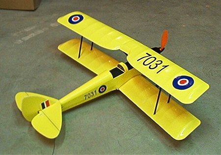 GWS Tiger Moth electric RC model, 36 inch wingspan