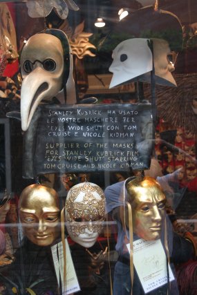 Masks from the movie 'Eyes Wide Shut'
