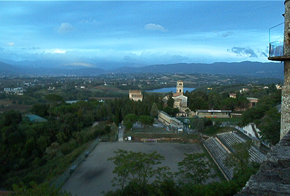 Looking Northeast from Narni