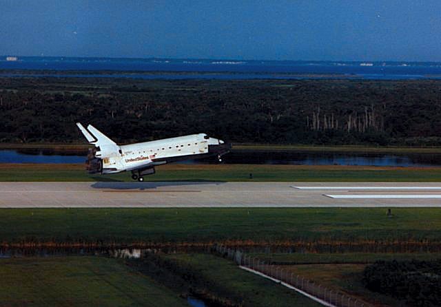Columbia STS-50 Landing