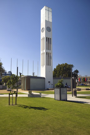 Clock tower, Palmerston North, New Zealand
