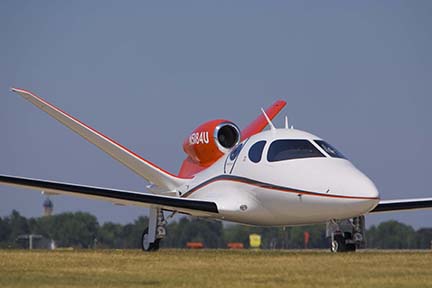 Eclipse V-Jet at EAA Airventure 2007, Oshkosh, Wisconsin