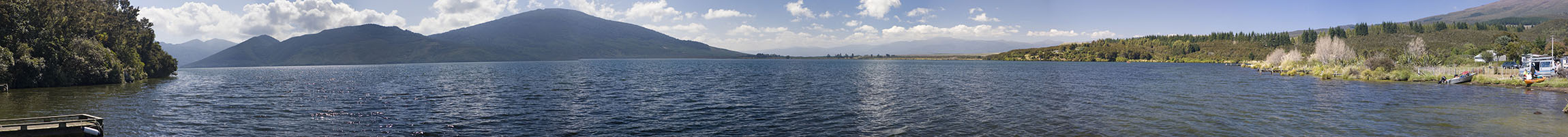 New Zealand Landscape (Lake Rotoaria Panoramic)
