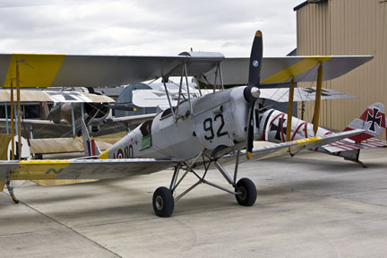 DeHavilland Tiger Moth Aircraft