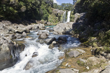 Waterfall at Tongariro National Park